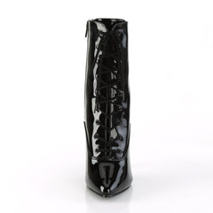 PLEASER SEDUCE-1020 Black Pat Ankle Boots