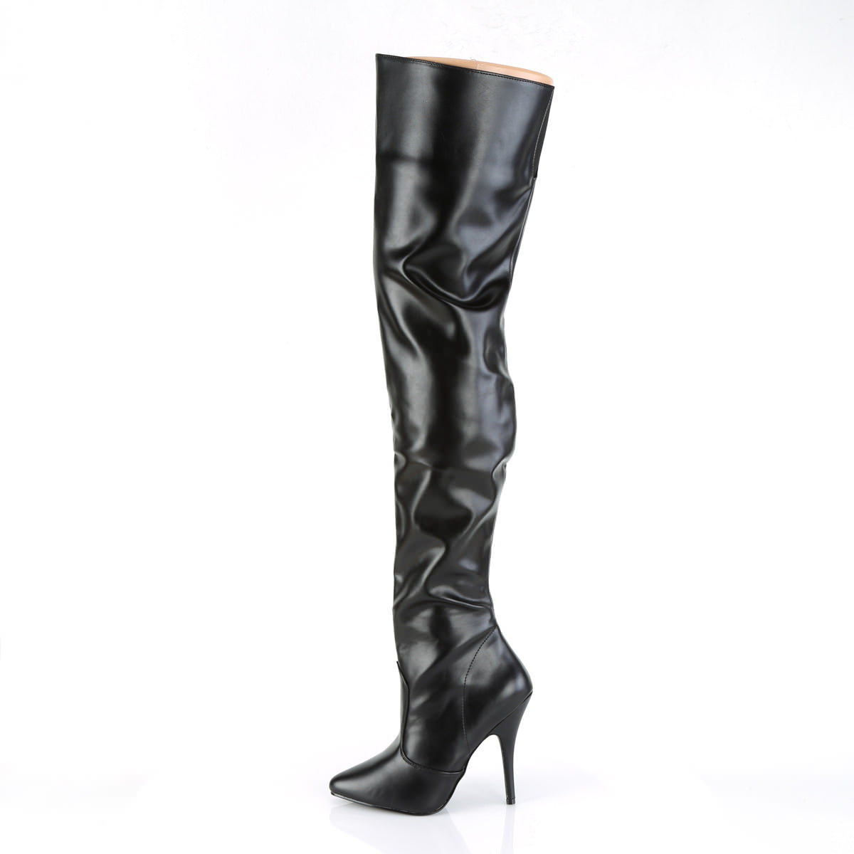 5 Inch Heel SEDUCE-3010 Black Pu