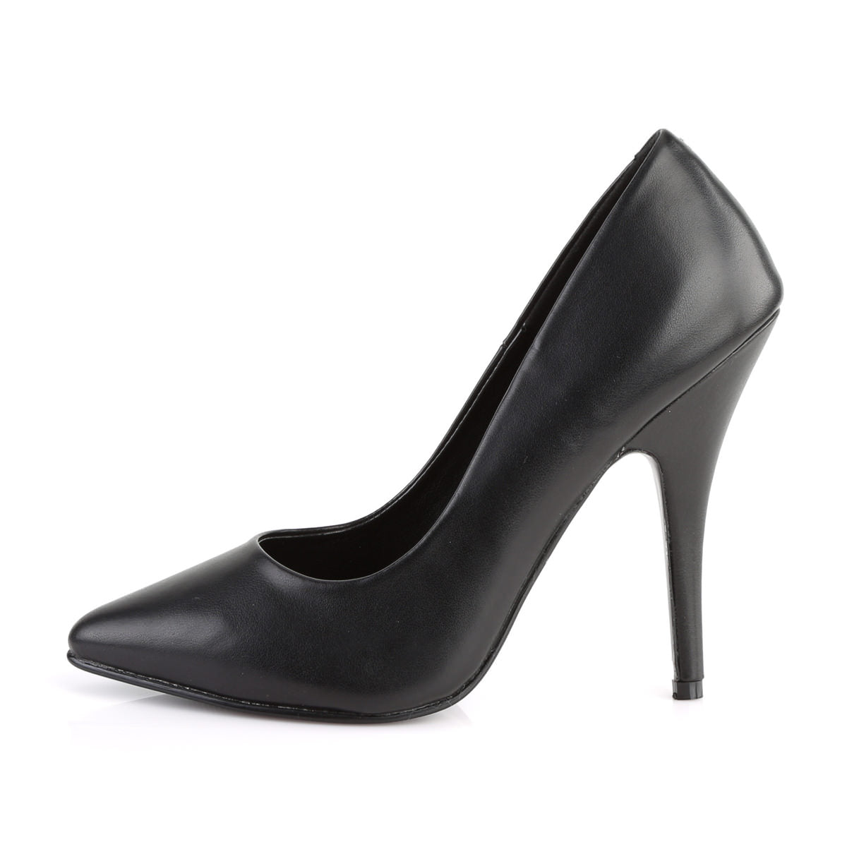 5 Inch Heel SEDUCE-420 Black Pu