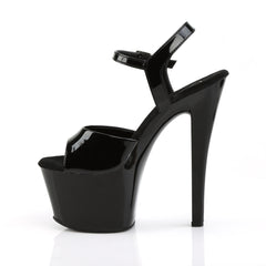 7 Inch Heel SKY-309 Black