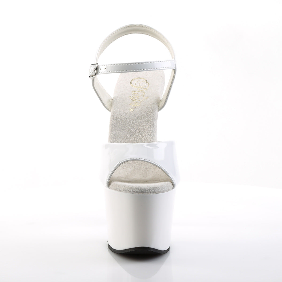 7 Inch Heel SKY-309 White