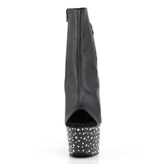 7 Inch Heel STARDANCE-1018-7 Black Pu