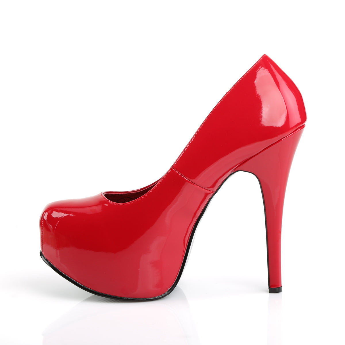 5 Inch Heel TEEZE-06W Red Pat (Wide Width)