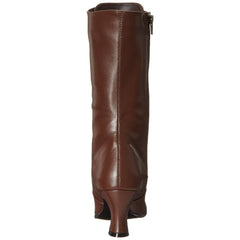 FUNTASMA VICTORIAN-120 Brown Pu Boots - Shoecup.com - 3