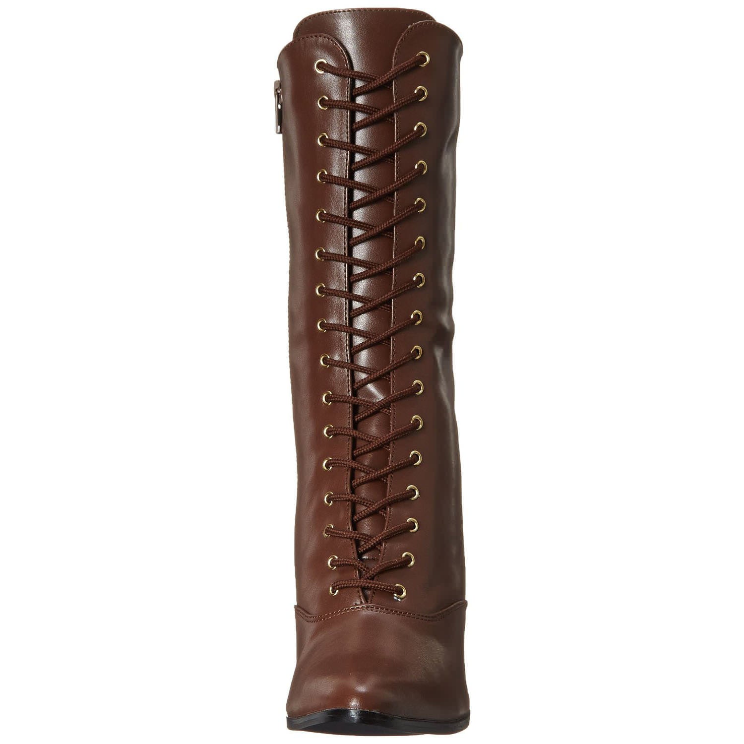 FUNTASMA VICTORIAN-120 Brown Pu Boots - Shoecup.com - 2