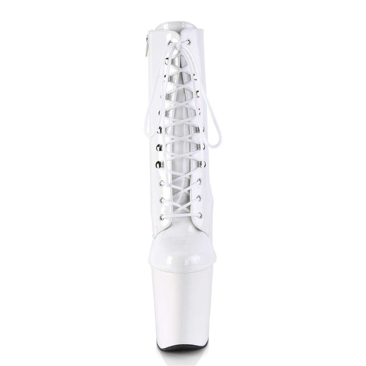 8 Inch Heel XTREME-1020 White Patent