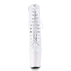 8 Inch Heel XTREME-1020 White Patent
