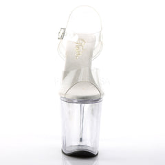 8 Inch Heel XTREME-808 Clear