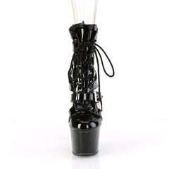 7 Inch Heel ADORE-1013MST Black Patent