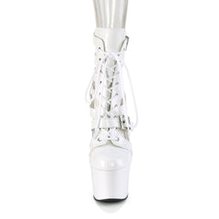 7 Inch Heel ADORE-1013MST White Patent