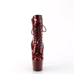 7 Inch Heel ADORE-1020 Burgundy Patent