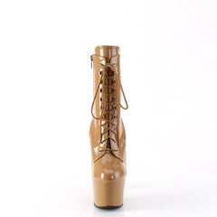 7 Inch Heel ADORE-1020 Toffee Patent