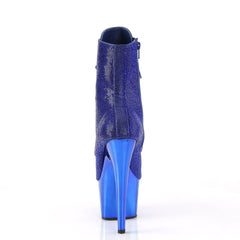 7 Inch Heel ADORE-1020CHRS Royal Blue Rhinestone