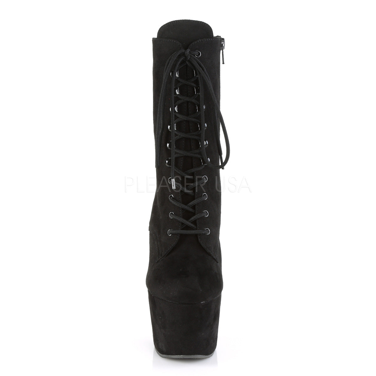 7 Inch Heel ADORE-1020FS Black Suede