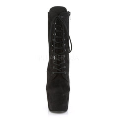 7 Inch Heel ADORE-1020FS Black Suede