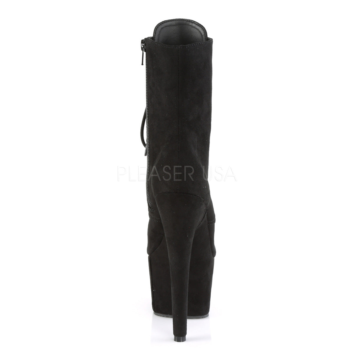 7 Inch Heel ADORE-1020FS Black Suede