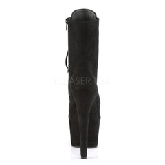 7 Inch Heel ADORE-1020FS Black Suede