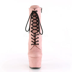 7 Inch Heel ADORE-1020FS Baby Pink Suede