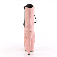 7 Inch Heel ADORE-1020FS Baby Pink Suede