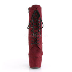7 Inch Heel ADORE-1020FS Burgundy Suede