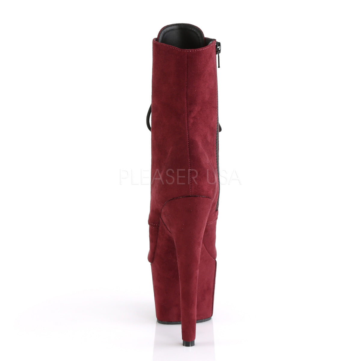 7 Inch Heel ADORE-1020FS Burgundy Suede