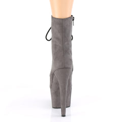 7 Inch Heel ADORE-1020FS Grey Suede