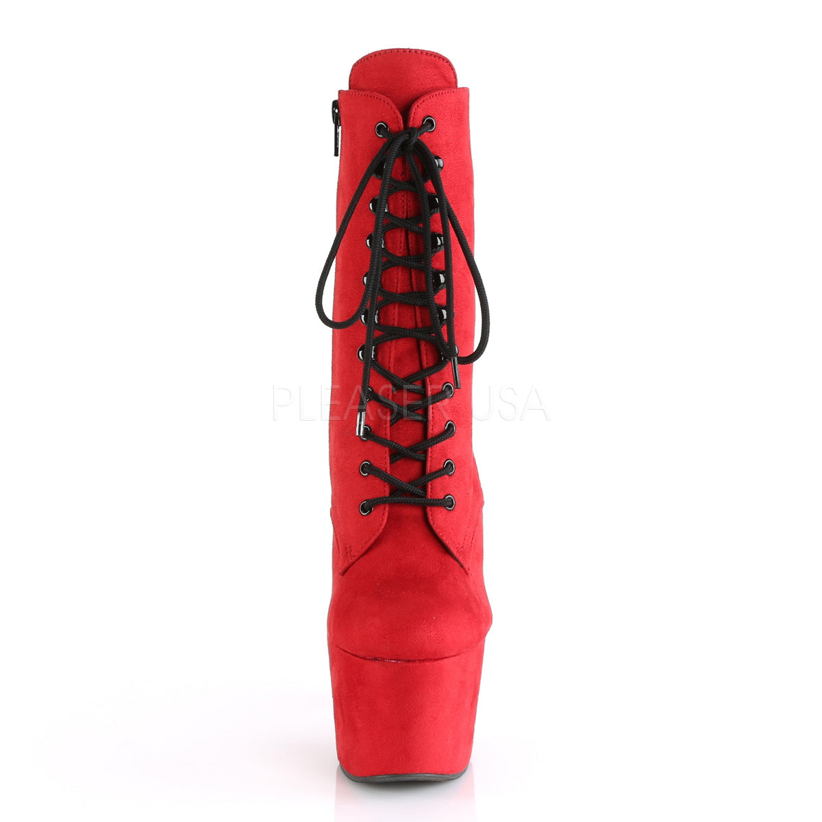 7 Inch Heel ADORE-1020FS Red Suede