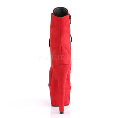 7 Inch Heel ADORE-1020FS Red Suede