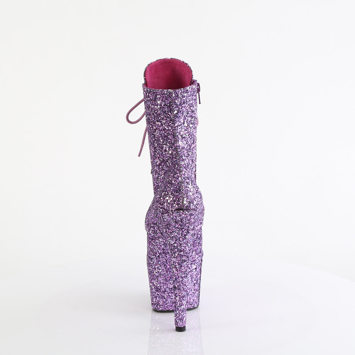 7 Inch Heel ADORE-1020GWR Lavender Glitter