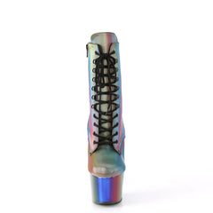 7 Inch Heel ADORE-1020RC-REFL Rainbow Reflective