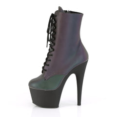 7 Inch Heel ADORE-1020REFL Green Reflective