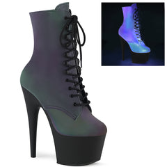 7" Heel ADORE-1020REFL Green Reflective