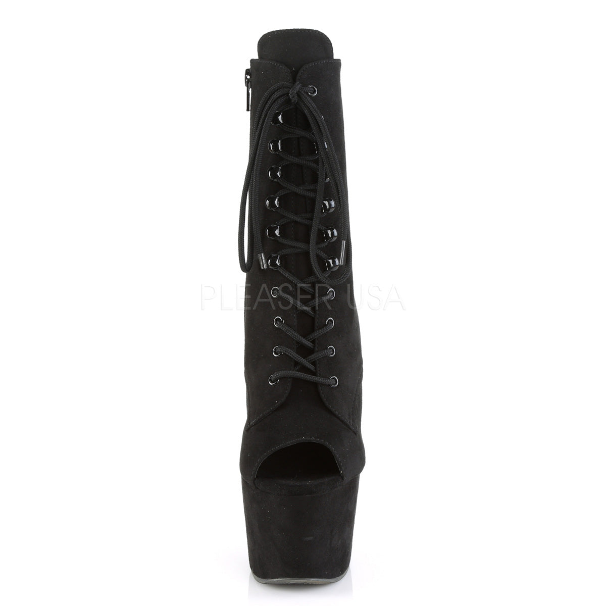 7 Inch Heel ADORE-1021FS Black Suede