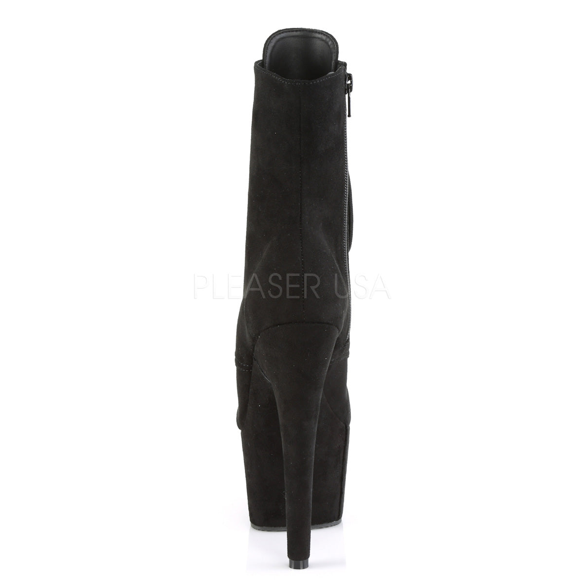 7 Inch Heel ADORE-1021FS Black Suede