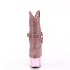 7 Inch Heel ADORE-1029CHRS Baby Pink Rhinestone