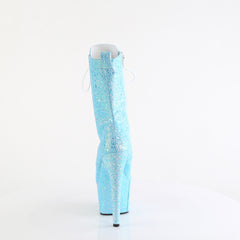 7 Inch Heel ADORE-1040-IG Baby Blue Glitter