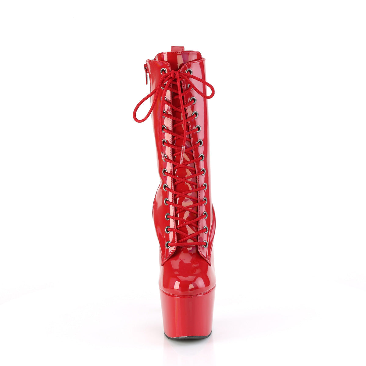 7 Inch Heel ADORE-1040WR-HG Red Holo Patent