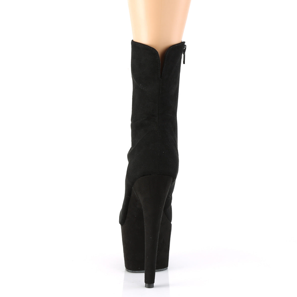 7 Inch Heel ADORE-1042 Black Suede