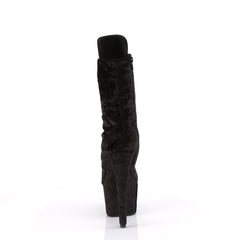 7 Inch Heel ADORE-1045VEL Black Velvet