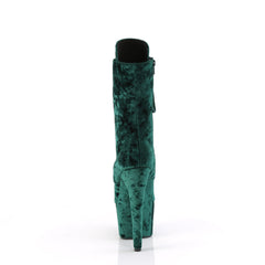 7 Inch Heel ADORE-1045VEL Emerald Green Velvet