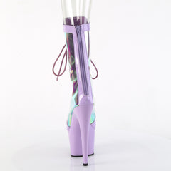 7 Inch Heel ADORE-1047 Lavender Holo Patent