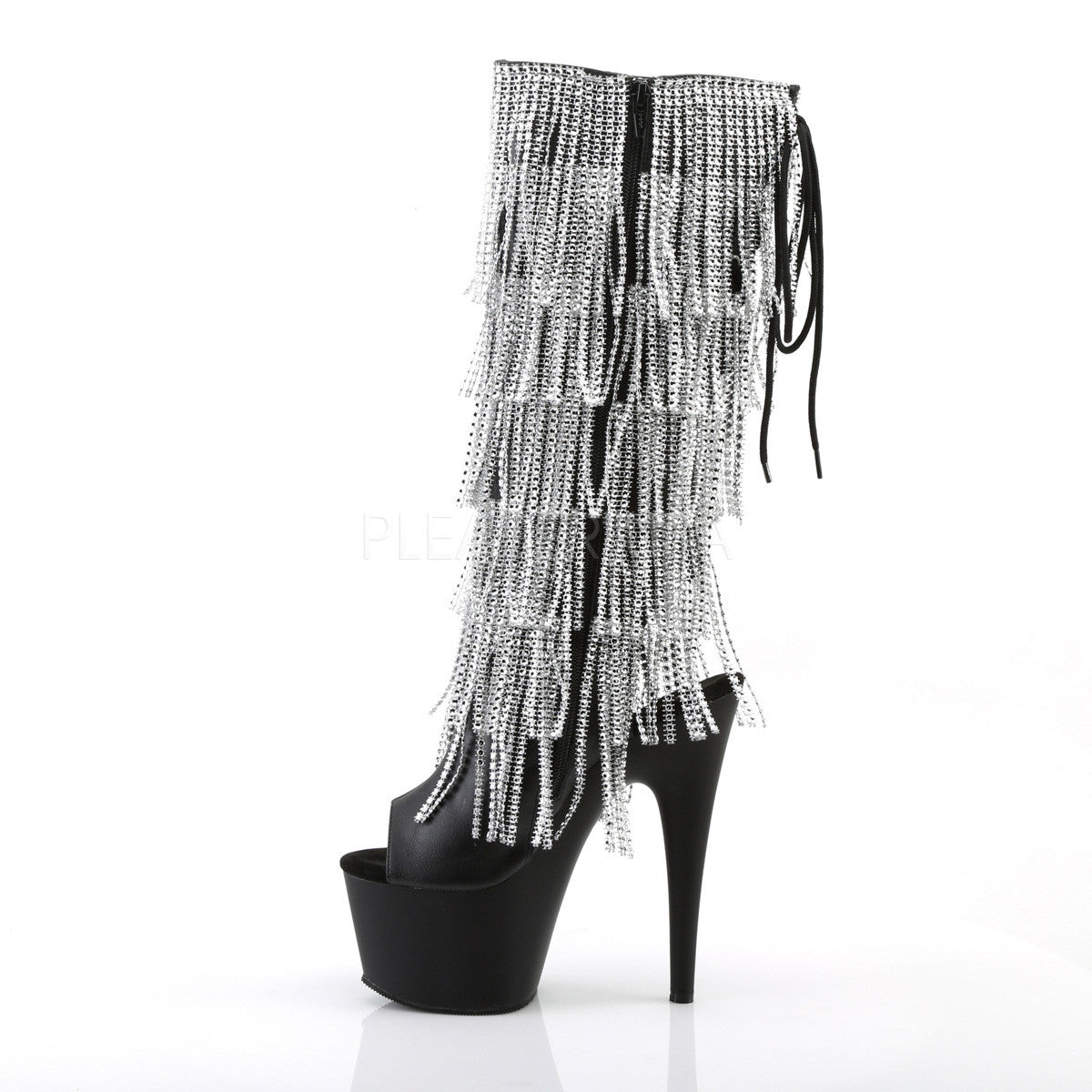7 Inch Heel ADORE-2024RSF Black Pu