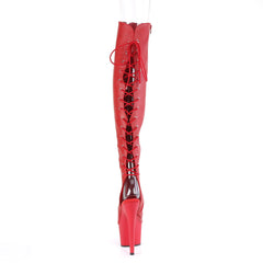 7 Inch Heel ADORE-3019 Red PU