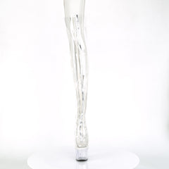 7 Inch Heel ADORE-3021 Clear