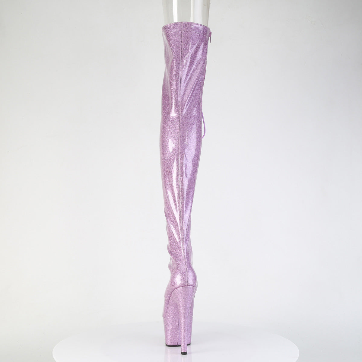7 Inch Heel ADORE-3021GP Lilac Glitter