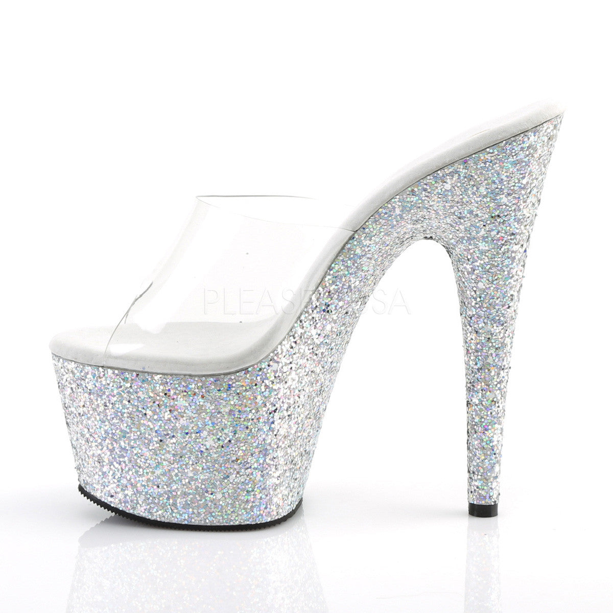 7 Inch Heel ADORE-701LG Clear