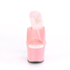 7 Inch Heel ADORE-701N Baby Pink Jelly