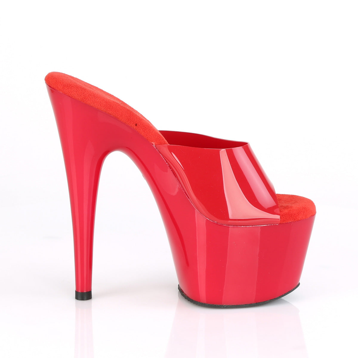 7 Inch Heel ADORE-701N Red Jelly