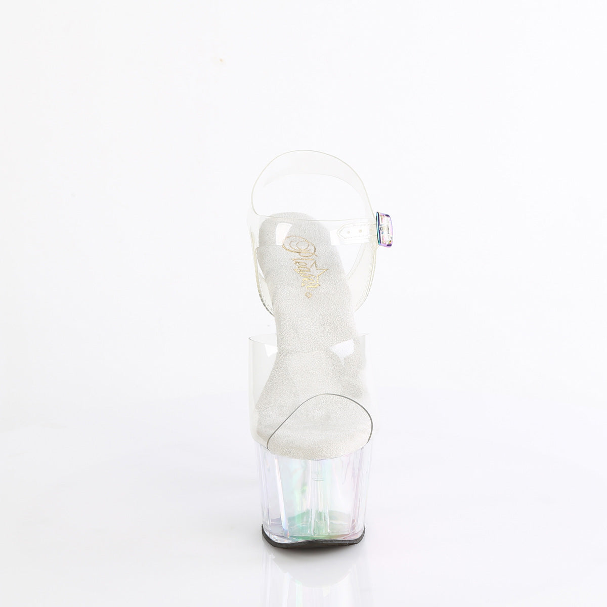 7 Inch Heel ADORE-708HT Clear Holo