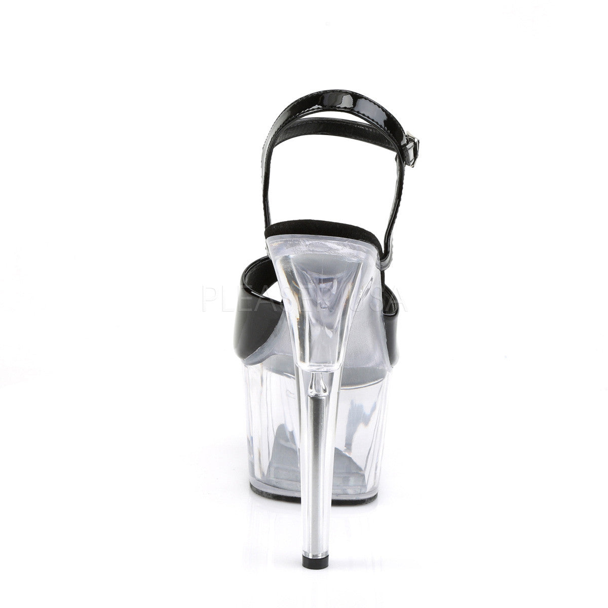 Pleaser ADORE-709 Black Exotic Dancing Sandals - Shoecup.com - 4